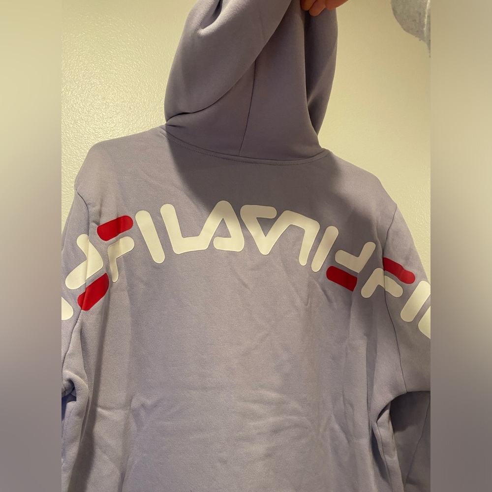 Lavender Fila Hoodie
